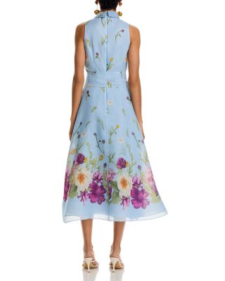 Silk And Linen Shirt Waist Dress 