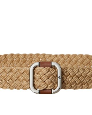 Women's Square Slide Woven Belt