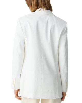 Single Breasted Linen Blazer