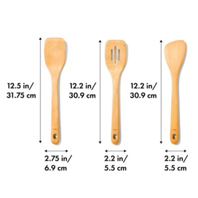 Good Grips 3 Piece Wooden Turner Set