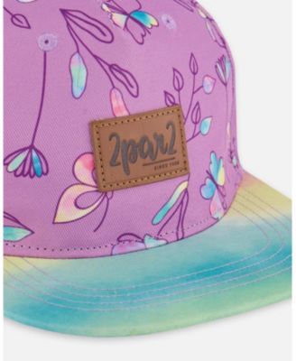  Girls' Printed Cap - Baby