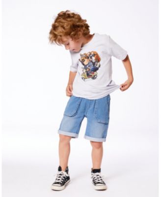 Boys' French Terry Denim Short - Little Kid, Big Kid