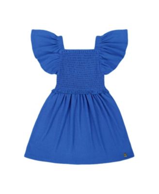 Deux par Deux - Girls' Textured Smocked Dress - Big Kid
