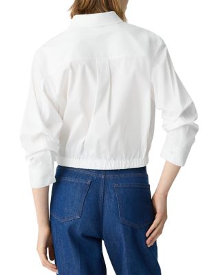 Cropped Shirt in Good Cotton