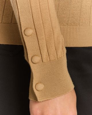 Wool Blend Turtleneck Sweater