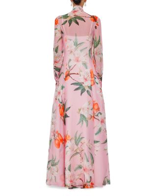 Lilith Tie Neck Maxi Dress