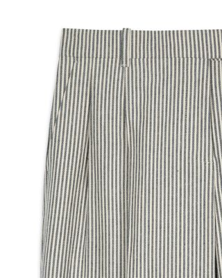 Pinstriped Pants