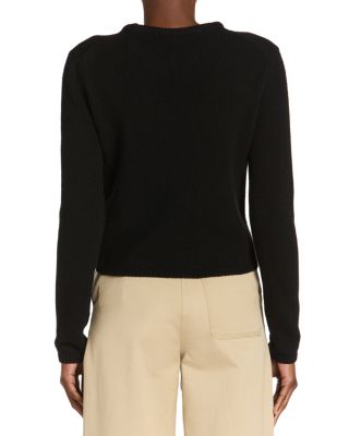 Wool Blend Crewneck Sweater