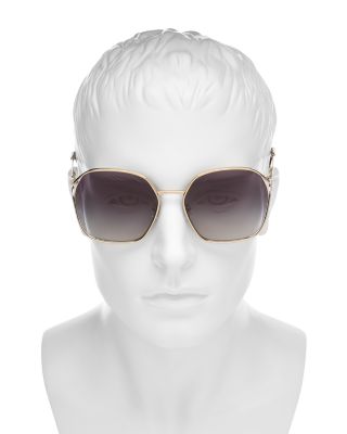 Geometric Sunglasses, 60mm