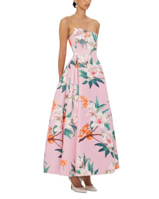 Nora Bustier Maxi Dress