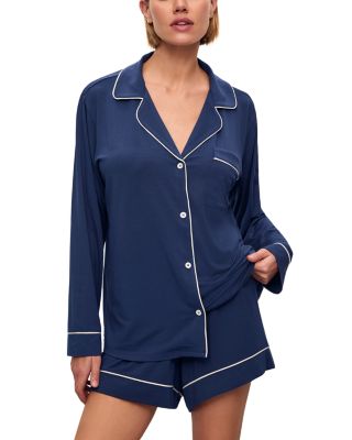 Eberjey - Gisele Long Sleeve/Short PJ Set