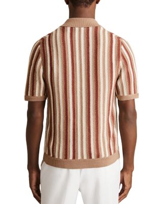 Carrington Crochet Camp Shirt