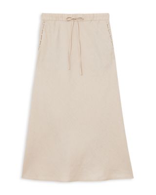 Roxi Linen Slip Skirt