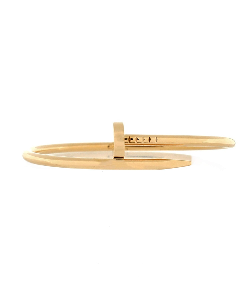 Pre-owned Pre-owned Cartier Cartier Classic Juste Un Clou Bracelet 18k Gold