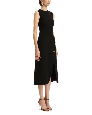 Sleeveless Butterfly Detail Split Skirt Dress