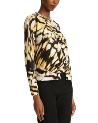 Butterfly Print Cardigan