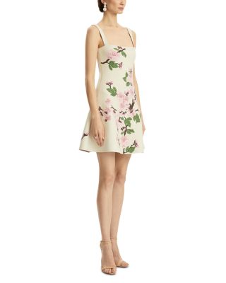 Cherry Blossom Printed Knit Dress