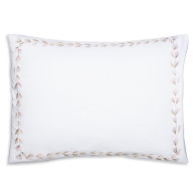 Foglia Embroidered Sateen Bedding Collection
