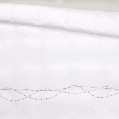 Juwel Embroidered Sateen Standard Pillowcase