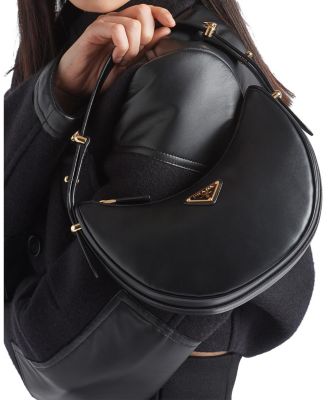 Arque Small Leather Shoulder Bag