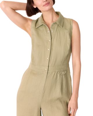 Ellis Western Linen Jumpsuit