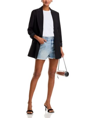 Embellished Denim Shorts - Exclusive