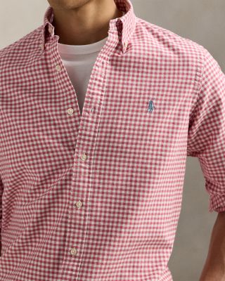 Classic Fit Gingham Oxford Shirt