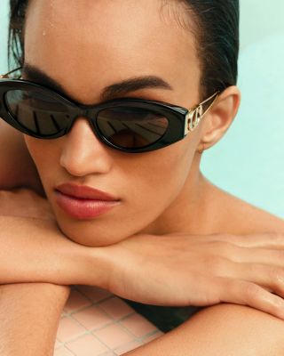 30Montaigne B6I Oval Sunglasses, 51mm