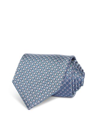 Classic Silk Geometric Tie 