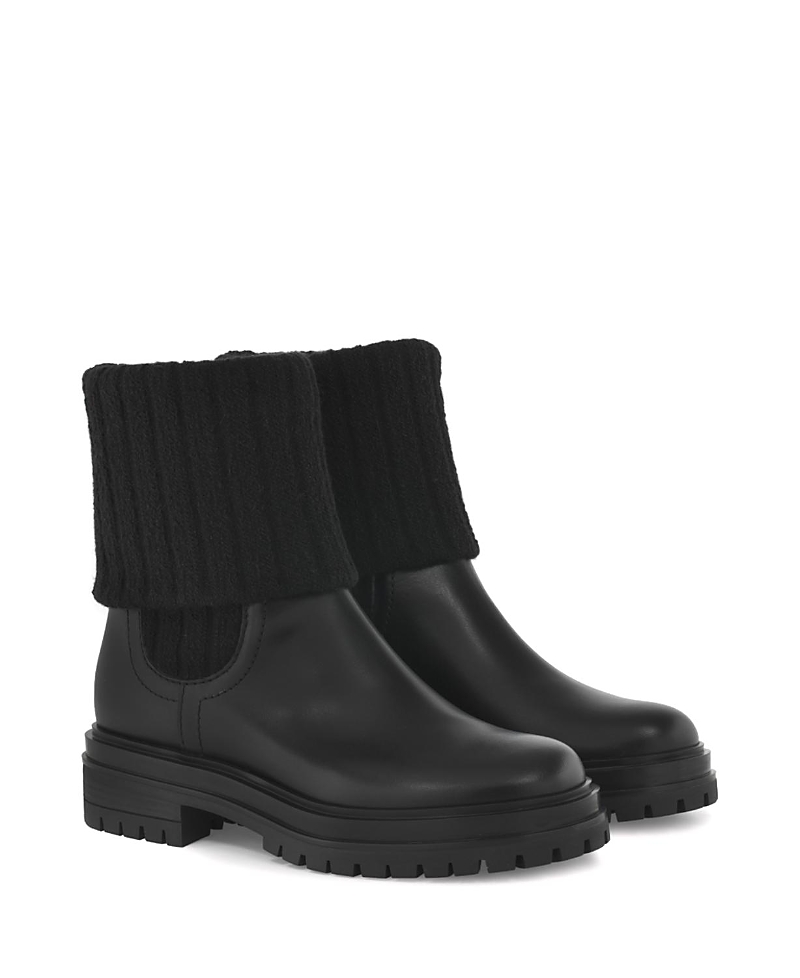 Gianvito Rossi Tenney Ankle Boots In Black