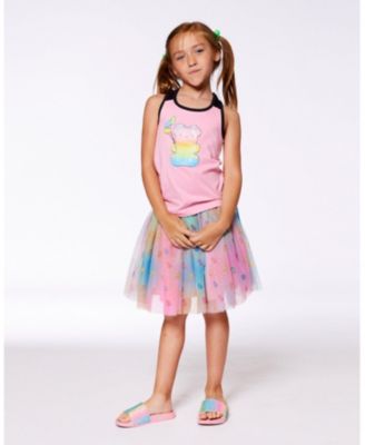  Girls' Organic Cotton Racerback Tank Top - Big Kid