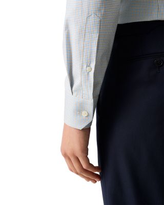 Printed Long Sleeve Button Front Shirt