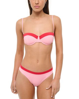 STAUD - Jo Balconette Bikini Top & Gemma Bikini Bottom