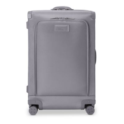 Sydney 28.5" Checked Rolling Suitcase, Ash