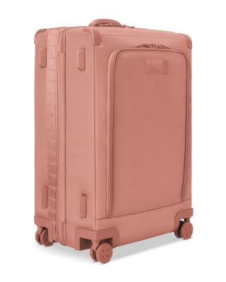 Sydney 28.5" Checked Rolling Suitcase, Warm Dust