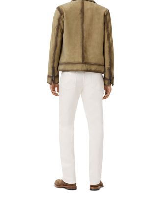 J702 Slim Fit Jeans in Chalk