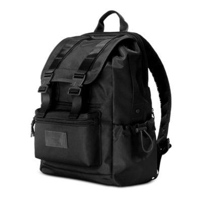 Brooklyn Flap Top Backpack, Onyx