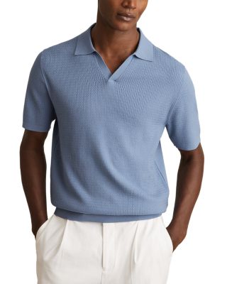 REISS - Open Collar Soft Polo Shirt