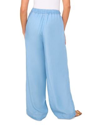 Drawstring Wide Leg Pants