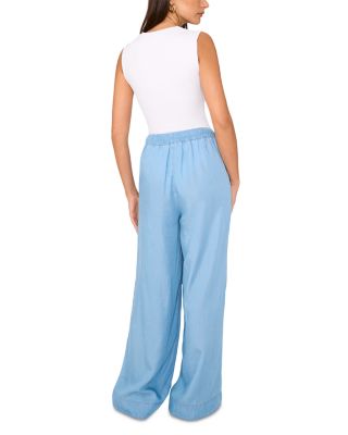 Drawstring Wide Leg Pants