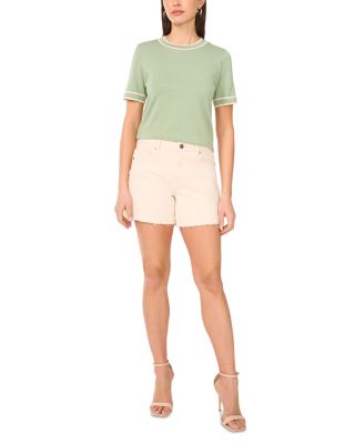 Short Sleeve Crewneck Sweater