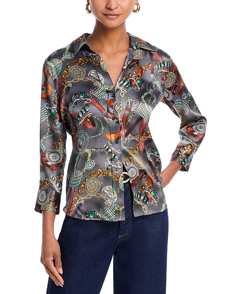 L'Agence Dani Silk Blouse