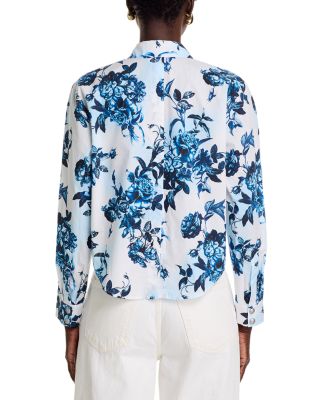 Cosette Crop High Low Shirt