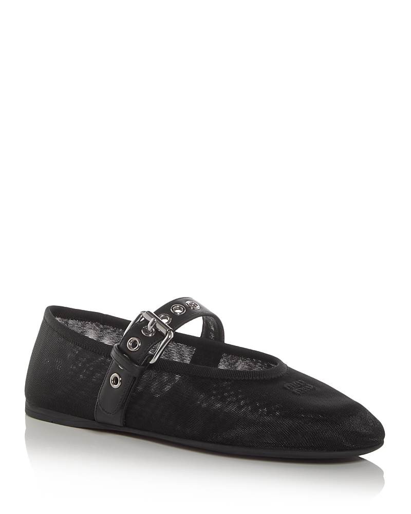 Miu Miu Women's Mary Jane Flats