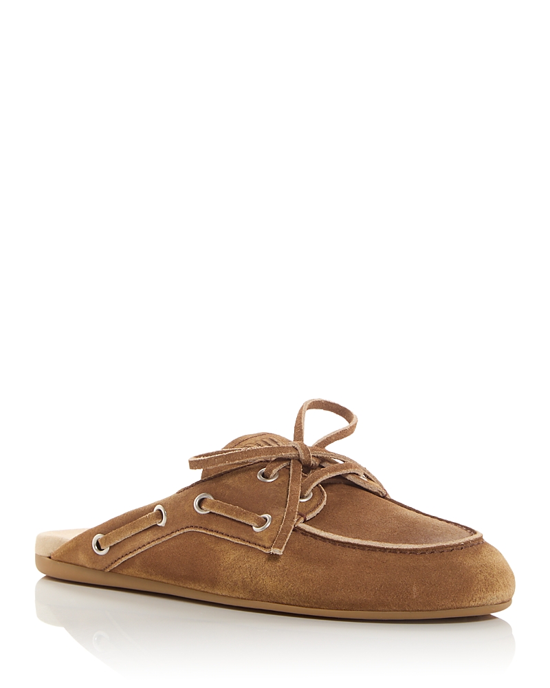 Miu Miu Women's Boat Loafer Mules