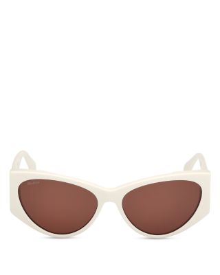 Hinge Cat Eye Sunglasses, 58mm