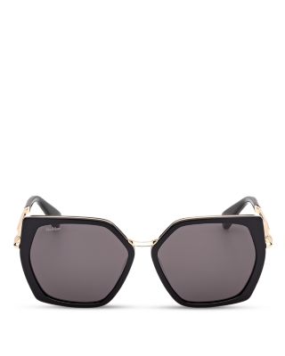 Miller Geometric Sunglasses, 56mm