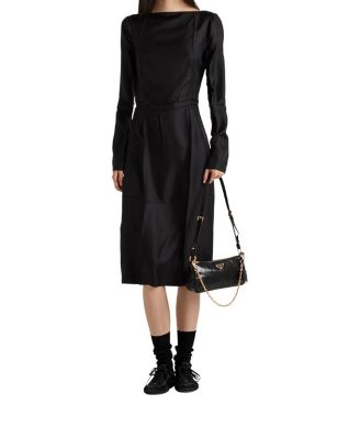 Prada Re-Edition 2002 Medium Leather Shoulder Bag