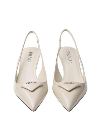  Women's Patent Leather Slingback Pumps