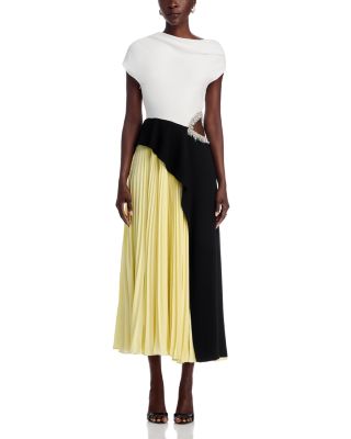 Andromeda Embellished Cutout Dress